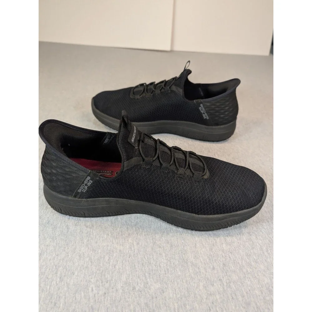 Skechers Slip-Ins Summits Slip Res Medical Nursing Food Serv 200205 WBBK Size 14